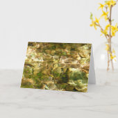 Water van de Natuur van het groene goud van de Hee Kaart (Gele Bloem)