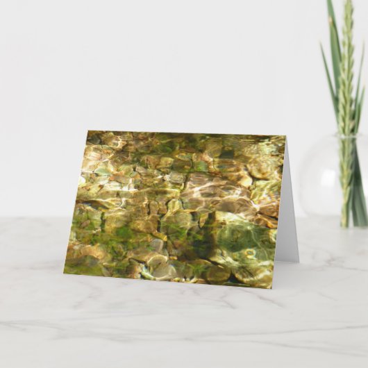 Water van de Natuur van het groene goud van de Hee Kaart (Voorkant)