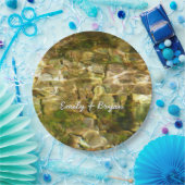 Water van de Natuur van het groene goud van de Hee Papieren Bordje (Feest)