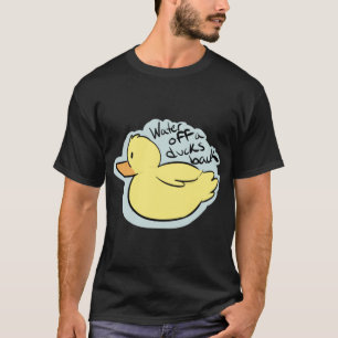 Water van een eend achterzijde t-shirt