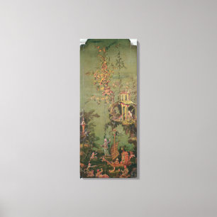 Water, van een reeks panelen die canvas afdruk