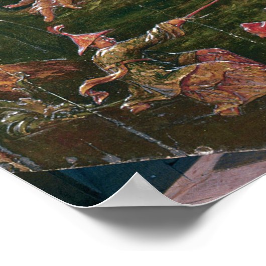 Water, van een reeks panelen die poster (Hoek)