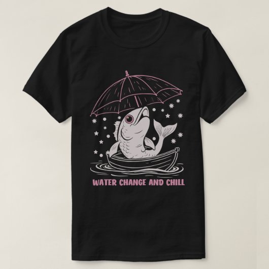 Water, Verandering, en Ontspanning T-shirt (Design voorkant)