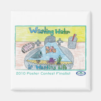 Water verspillen is leven magneet