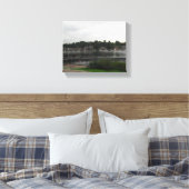Water Vervaging Canvas Afdruk (Insitu (Slaapkamer))