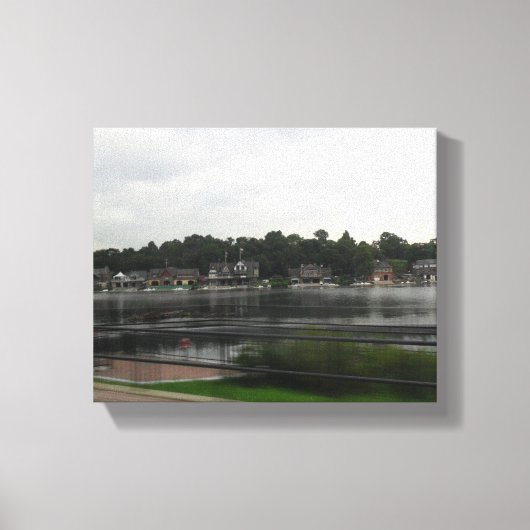 Water Vervaging Canvas Afdruk (Voorkant)