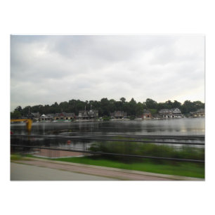 Water Vervaging Foto Afdruk