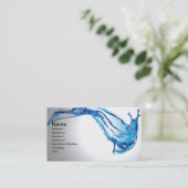 Water visitekaartje (Staand voorkant)