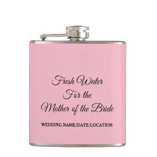 water voor moeder van de bride heupfles
