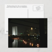 Water/vuur, Columbus, Ohio Briefkaart (Voorkant / Achterkant)