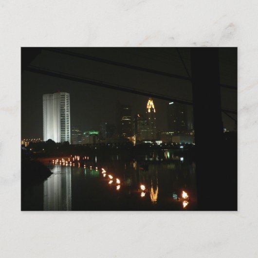 Water/vuur, Columbus, Ohio Briefkaart (Voorkant)