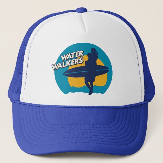 Water Walkers Muehlhausen Model Trucker Hat Trucker Pet (Voorkant)