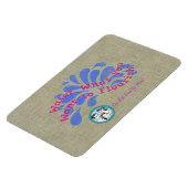 Water Wat je wilt floreren! Magneet (Linkerzijde)