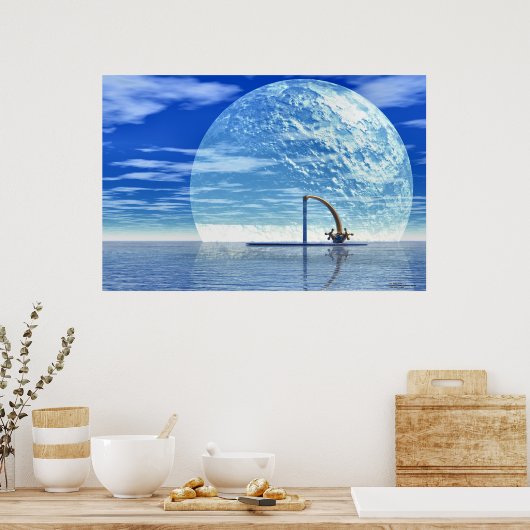 Water water poster (Keuken)