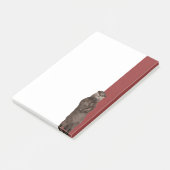 Water Weasels bij Spelen - Schattige Otter Post-it® Notes (Schuin)