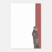 Water Weasels bij Spelen - Schattige Otter Post-it® Notes (Voorkant)