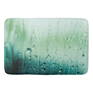 WATER WERKT BATH MAT BLUE RAIN