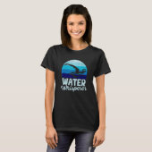 Water Whisperer Swimming Lake Zee Ocean Swimmer T-shirt (Voorkant volledig)