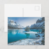 Water | Winter Jasper National Park, Canada Briefkaart (Voorkant / Achterkant)