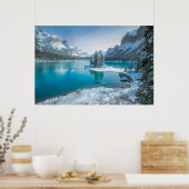 Water | Winter Jasper National Park, Canada Poster (Keuken)