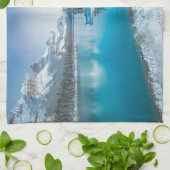 Water | Winter Jasper National Park, Canada Theedoek (Gevouwen)