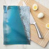 Water | Winter Jasper National Park, Canada Theedoek (Quarter Fold)