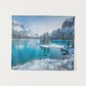 Water | Winter Jasper National Park, Canada Wandkleed (Voorkant (horizontaal))