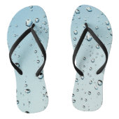 Water with bubbles teenslippers (Voetbed)