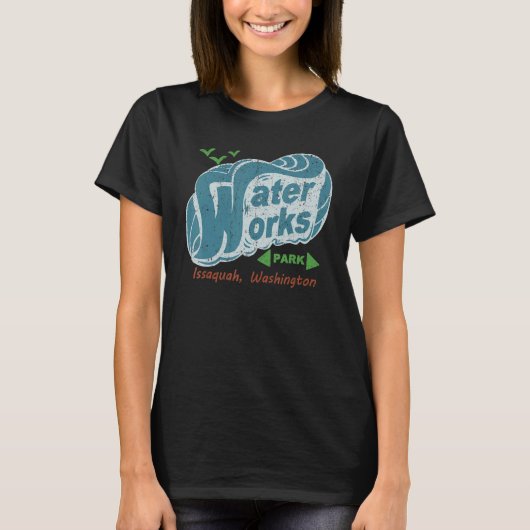  Water Works Park Washington T-shirt (Voorkant)