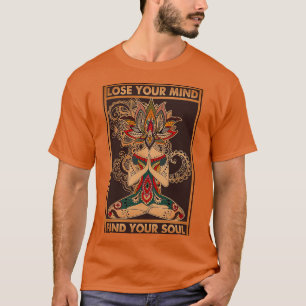 WATER Yoga verliest je geest en vind je Vintage Y T-shirt
