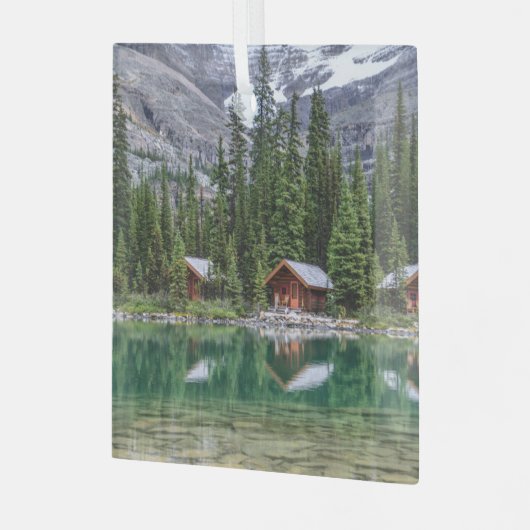 Water Yoho National Park Canada Glas Ornament (Voorkant links)