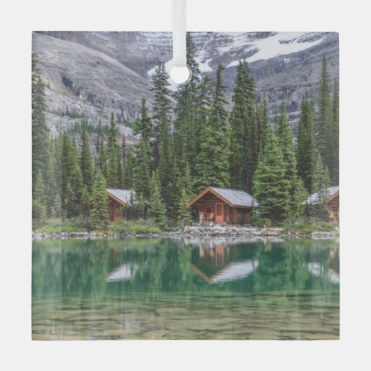 Water Yoho National Park Canada Glas Ornament (Voorkant)
