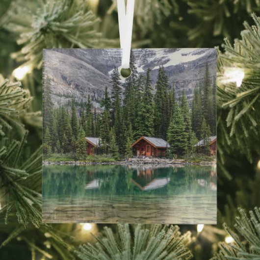 Water Yoho National Park Canada Glas Ornament (Insitu)