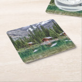 Water Yoho National Park Canada Kartonnen Onderzetters (Schuin)