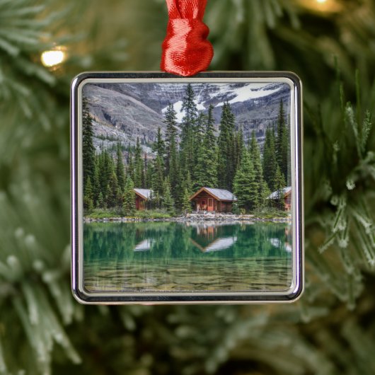Water Yoho National Park Canada Metalen Ornament (Boom)