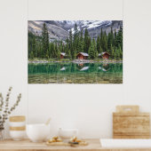 Water | Yoho National Park Canada Poster (Keuken)