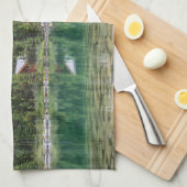 Water Yoho National Park Canada Theedoek (Quarter Fold)