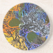 WATER ZANDSTEEN ONDERZETTER (Voorkant)