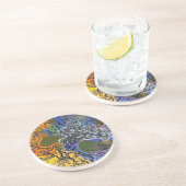 WATER ZANDSTEEN ONDERZETTER (Zijkant)