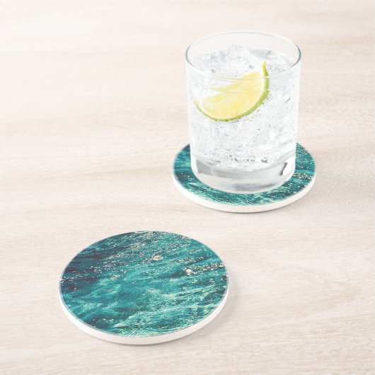 Water Zandsteen Onderzetter (Zijkant)
