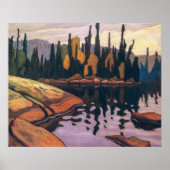 Water zwemmen | Lawren Harris | POSTER (Voorkant)