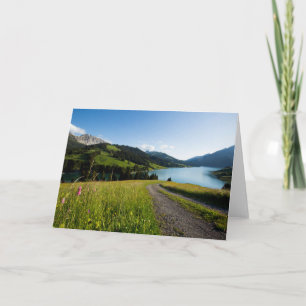 Water Zwitserse Alpen — Voetpad Kaart