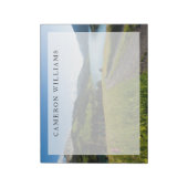 Water | Zwitserse Alpen — Voetpad Notitieblok (Linkerzijde)