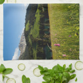 Water | Zwitserse Alpen — Voetpad Theedoek (Gevouwen)