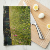 Water | Zwitserse Alpen — Voetpad Theedoek (Quarter Fold)