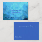 waterabstractie visitekaartje (Voorkant / Achterkant)