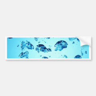 Waterachtergrond Bumpersticker