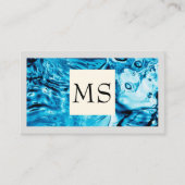 Waterachtergrond Visitekaartje (Voorkant)