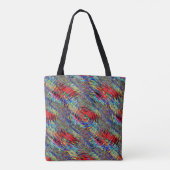 Waterachtige rimpelingen....... tote bag (Achterkant)
