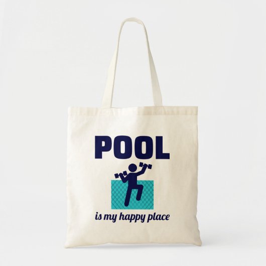 Wateraerobe geschiktheid Aqua-exercepool Tote Bag (Voorkant)